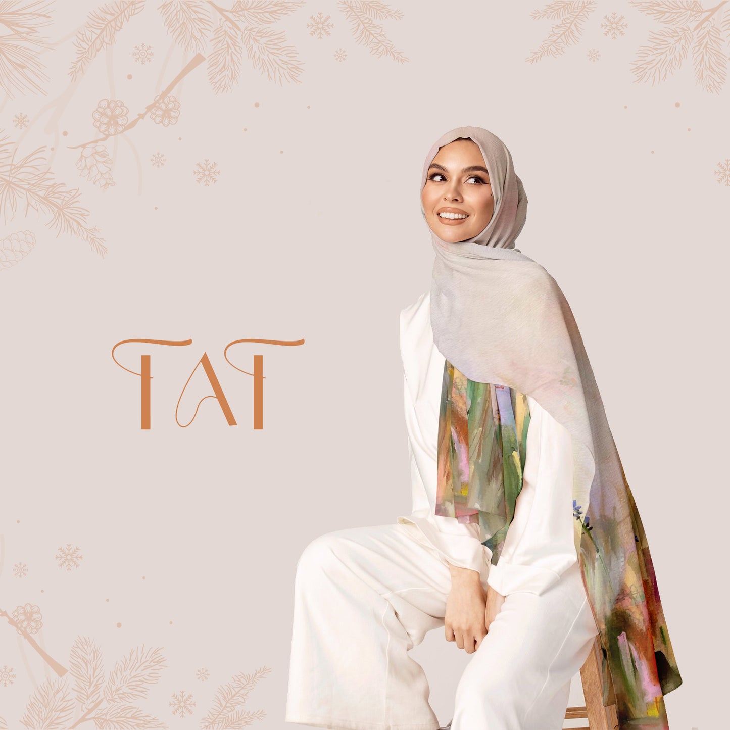 10-HIJAB SCARF Chiffon