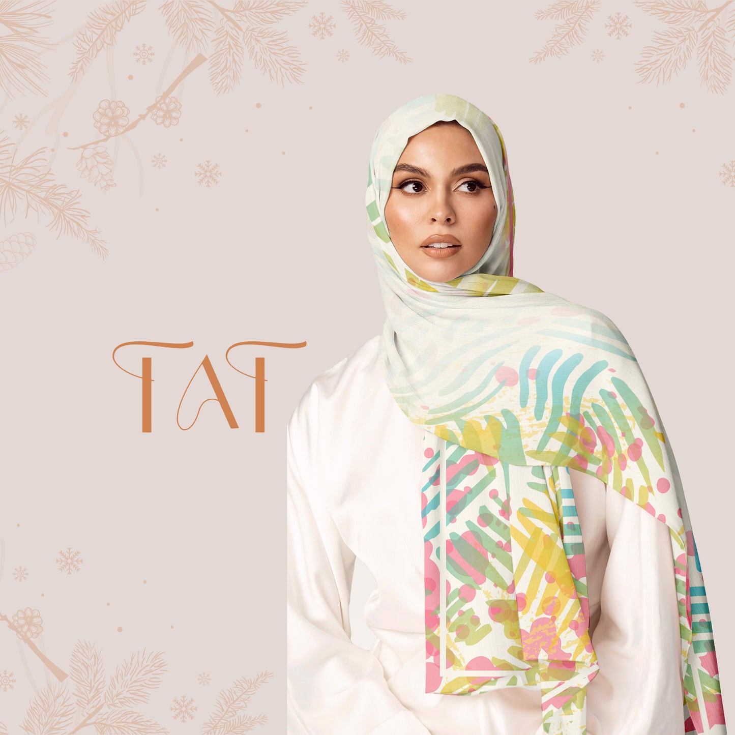 11-HIJAB SCARF Chiffon