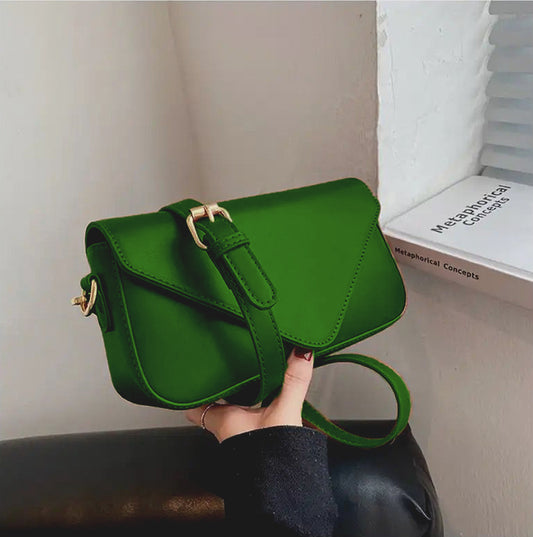 02-Eleganza CrossBlend Bag -  dark green