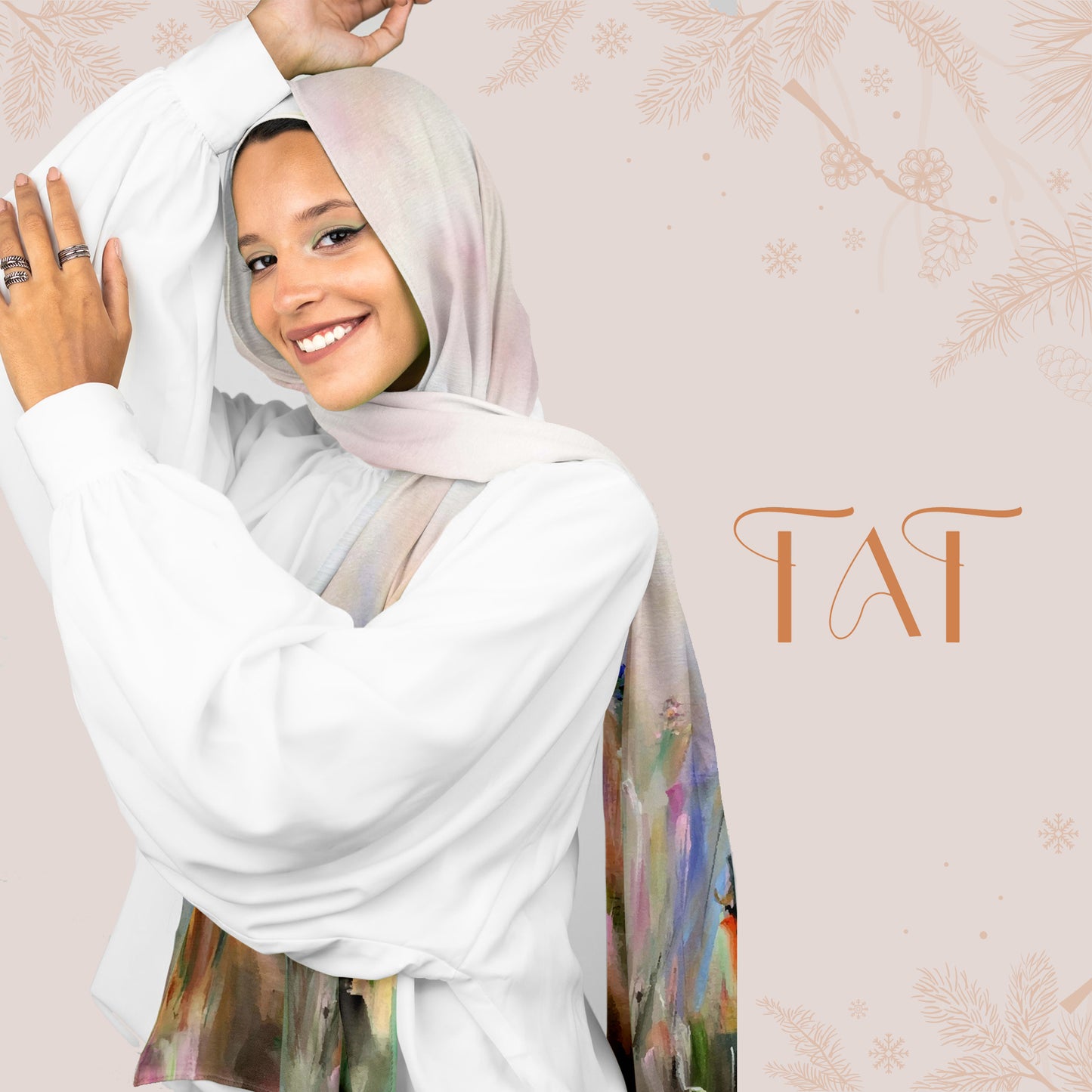 10-HIJAB SCARF Chiffon