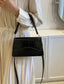 20-ElegantGlow Petite CrossLeather Bag