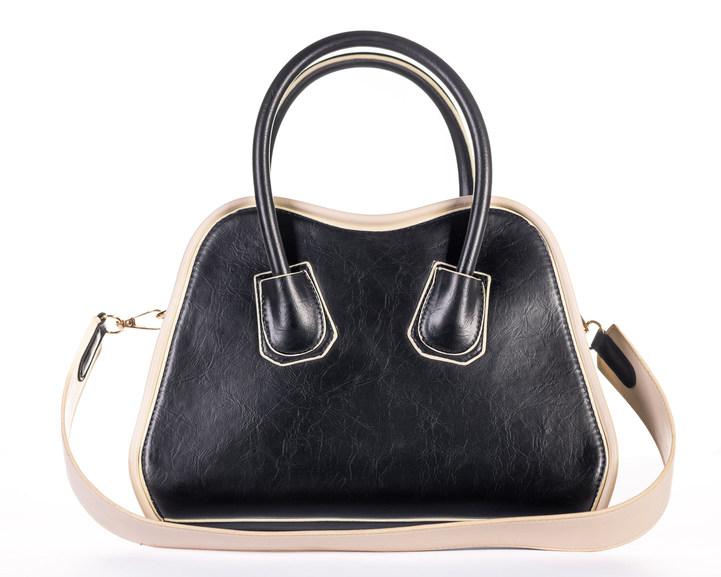 Arden – The Classy Bag - BLACK*BEIGE {PRE-ORDER}