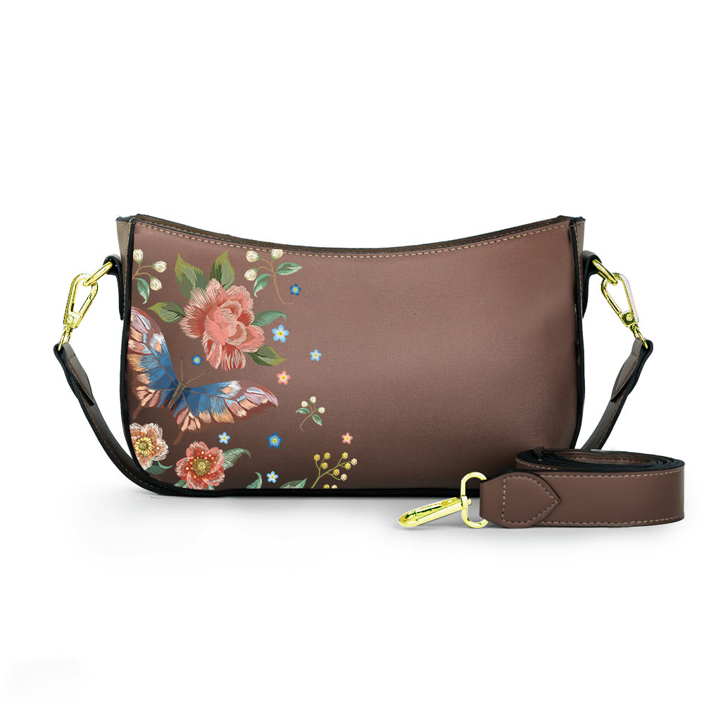 16-The O Swan Crossbody bags Dark Coffee