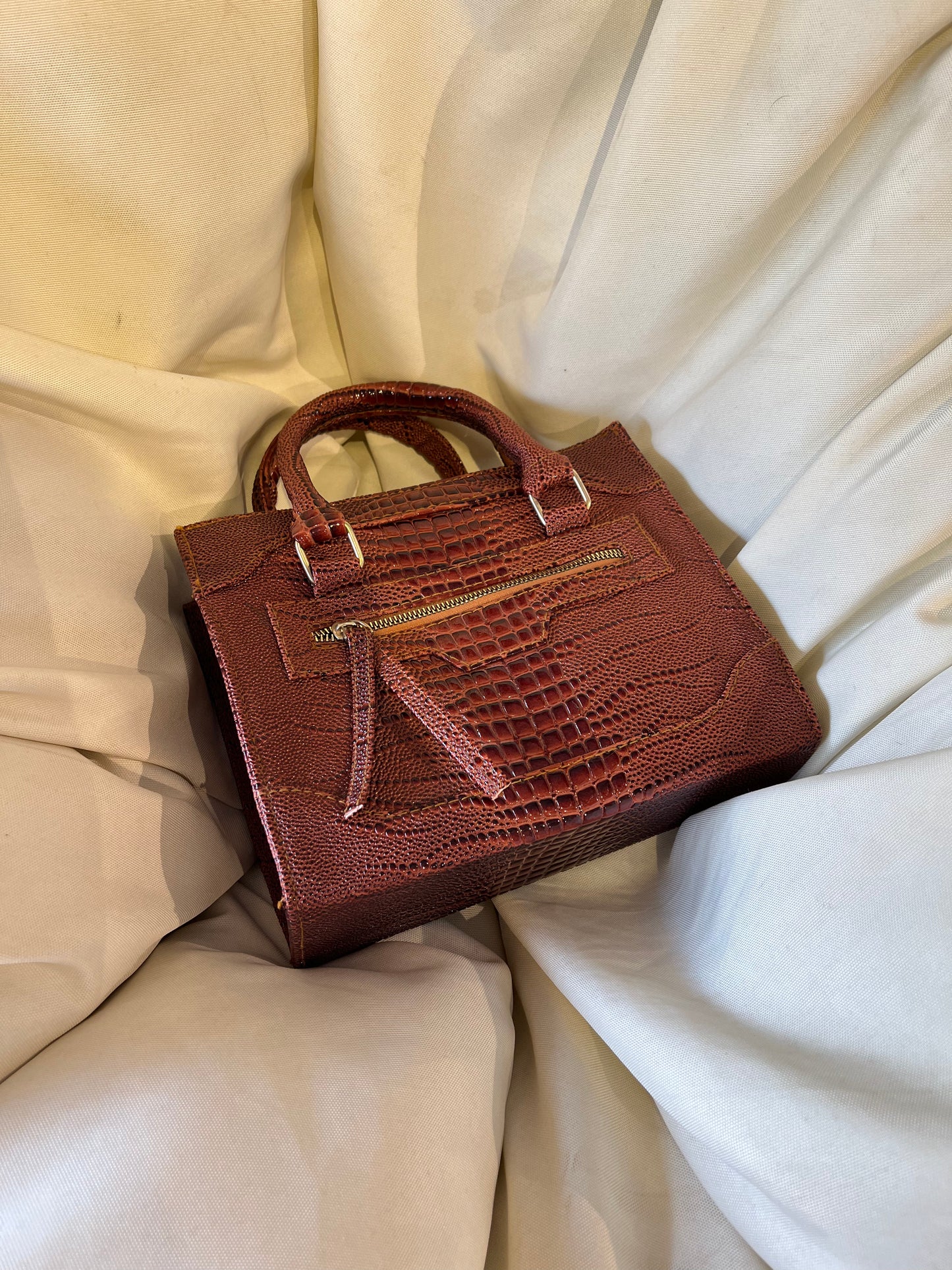 55-AMAZING LUXURY BAG -BROWN N