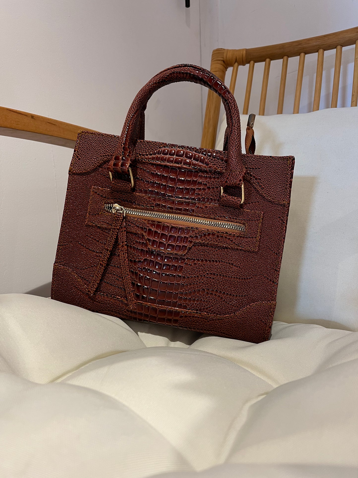 55-AMAZING LUXURY BAG -BROWN N