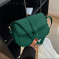05-CoGlimmerGlow Mini CrossLeather Bag -green