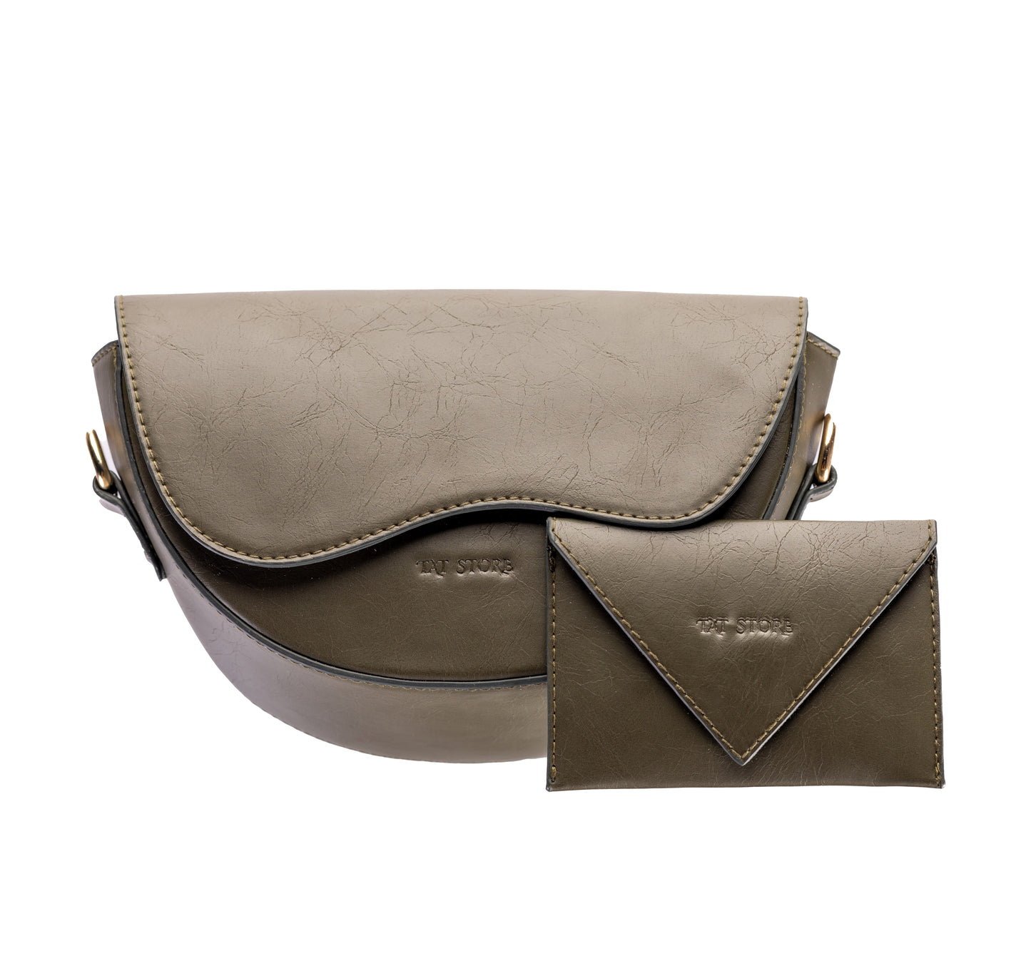 Luna – Crescent Mini Bag with Wallet - Zetony