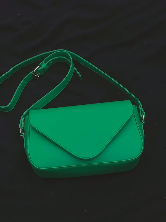 02-Eleganza CrossBlend Bag -  dark green