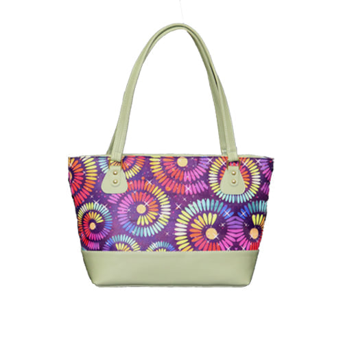 80- Printed Hand Bags Mint- 08