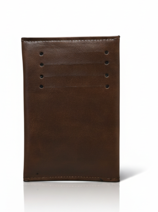Middle Flip Wallet- BROWN