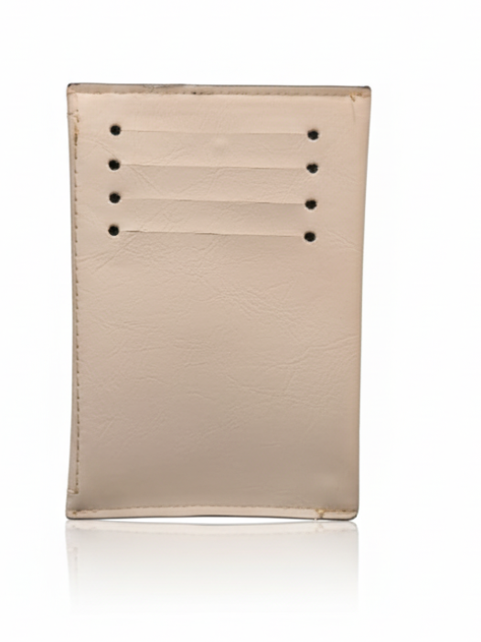 Middle Flip Wallet- Beige