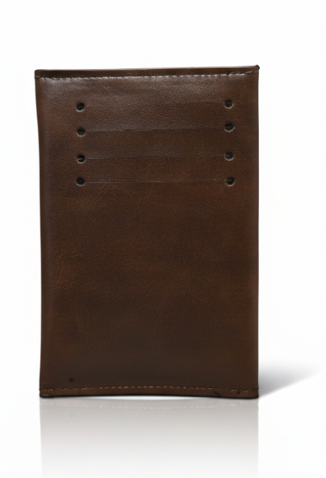 Side Flip Wallet- BROWN