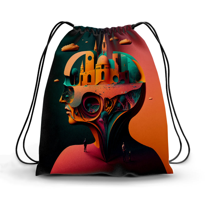 PRINTED BACKPACK - 637