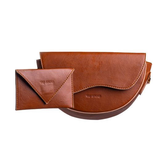 Luna – Crescent Mini Bag with Wallet - HAVAN