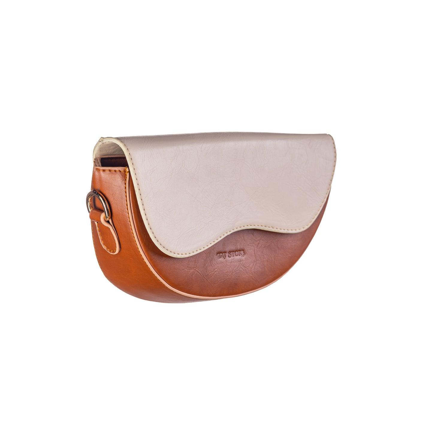 Luna – Crescent Mini Bag with Wallet - HAVAN*BEIGE