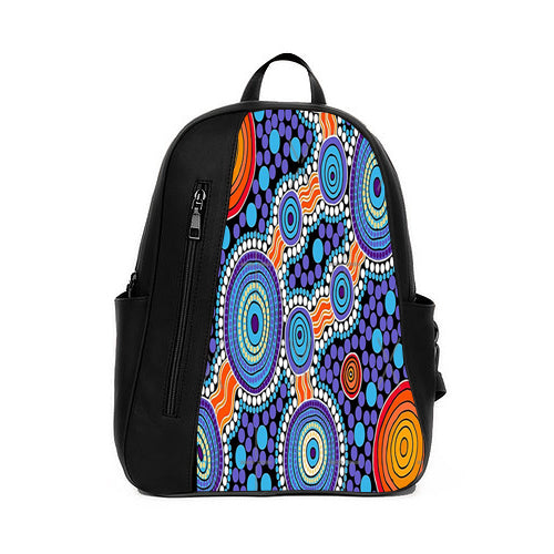 Backpack Printed Shoulder Bag -11