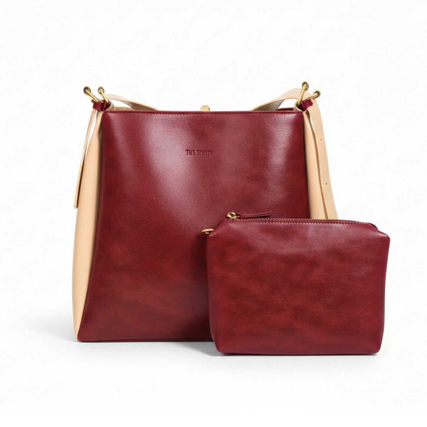 Grandeur - burgandy * beige