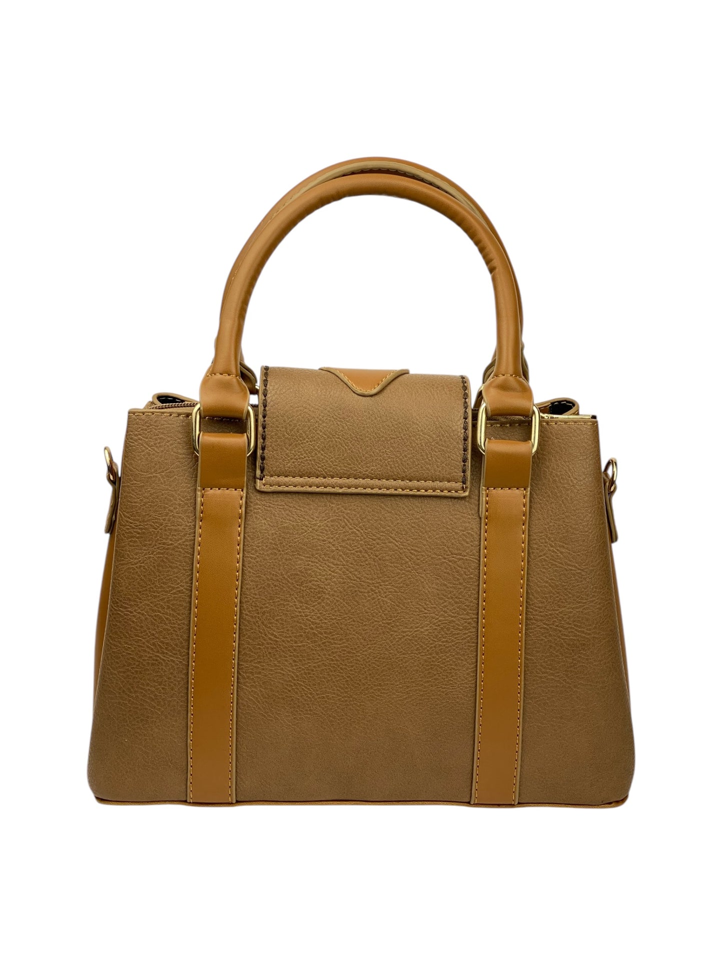 81 - LuxeLeather Cross-Hue Bag - havan 3