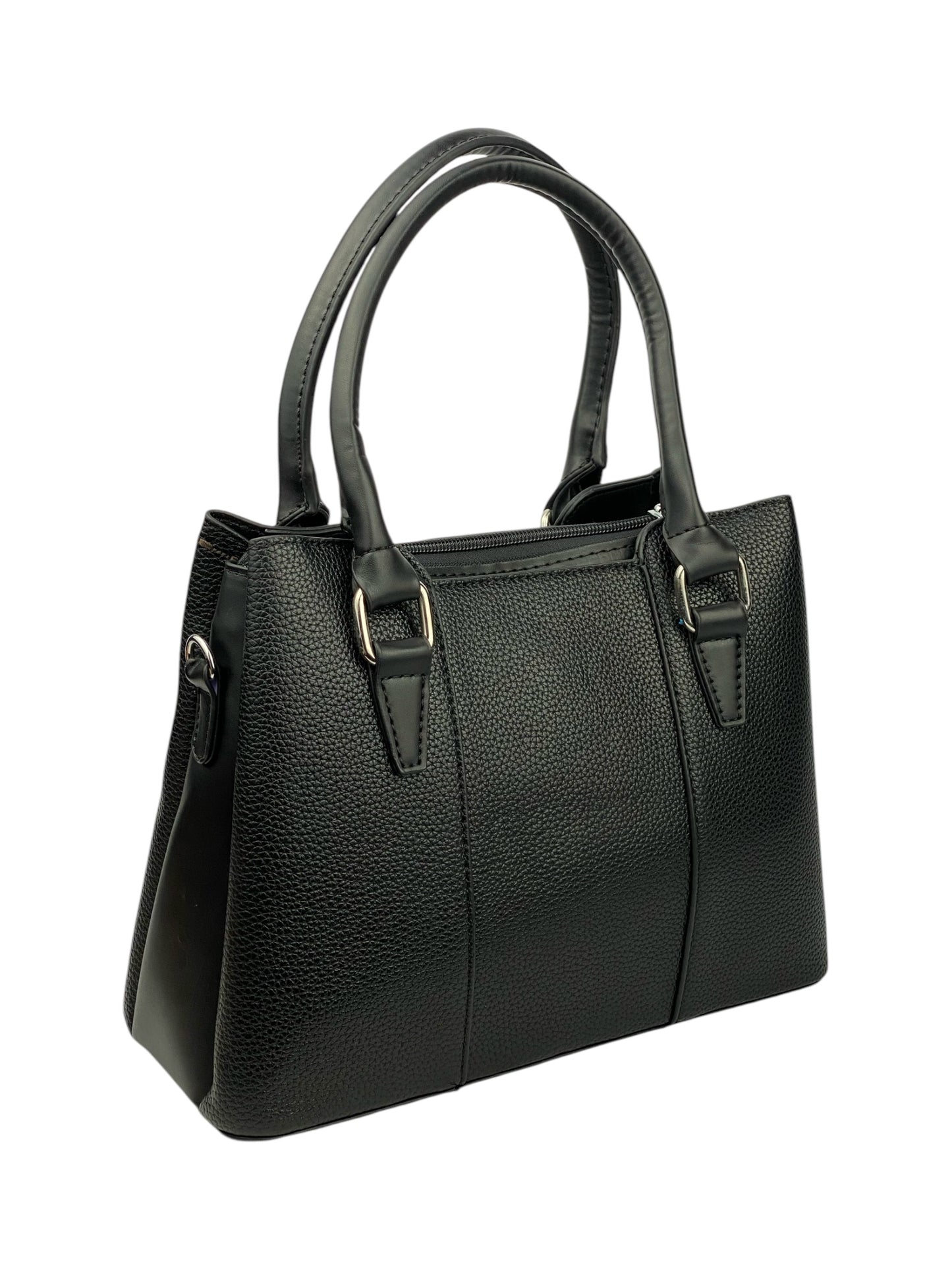 81 - LuxeLeather Cross-Hue Bag - black 3