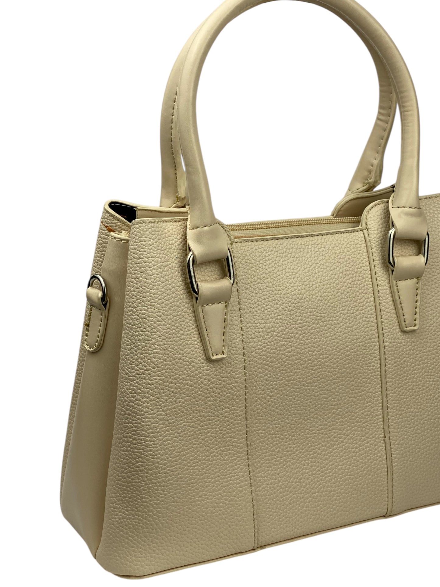 81 - LuxeLeather Cross-Hue Bag - beige 3
