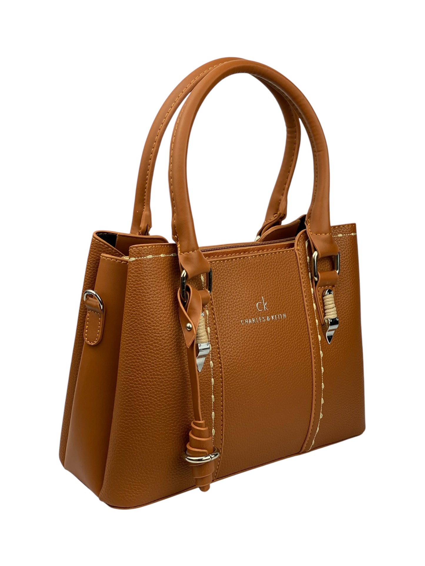 81 - LuxeLeather Cross-Hue Bag - havan 5