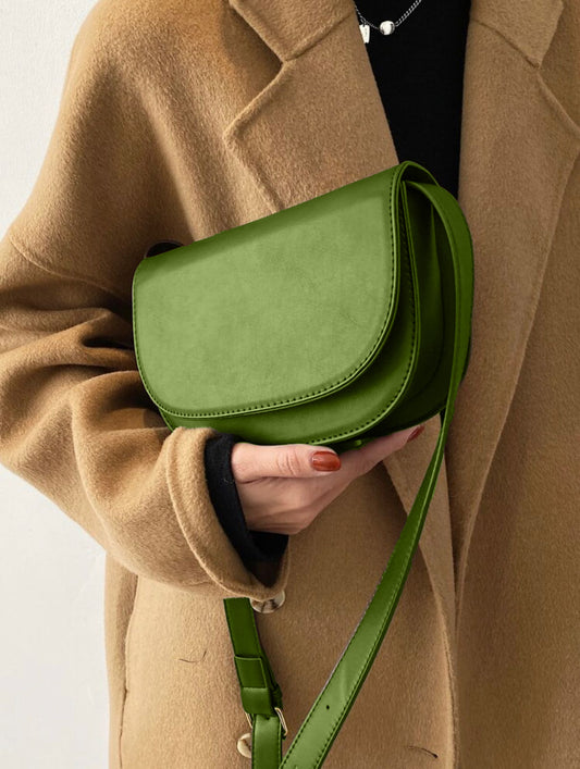 01- LuxeLeather CrossHue Bag - mint