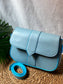 05-CoGlimmerGlow Mini CrossLeather Bag -Baby blue